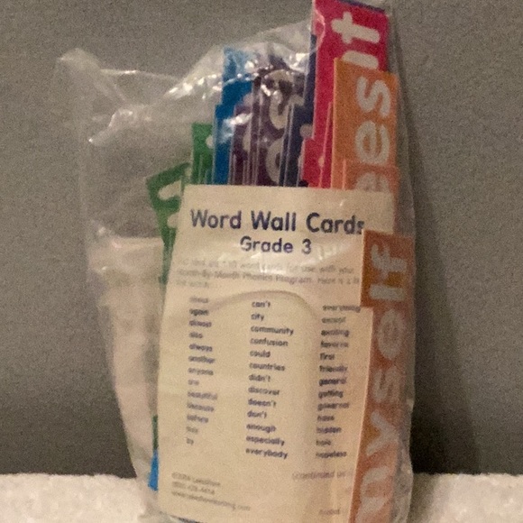 Word Wall Cards - Multicolor - Picture 7 of 8